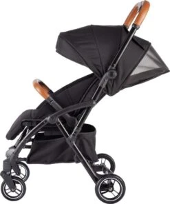 Born Lucky Buggy / Plooibuggy Suv - Compact - Omkeerbare Zitting - Zwart -Babyproducten 1003x1200