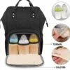 Luiertas Rugzak - Zwart - Inclusief Flessenwarmhouder - Kinderwagenhaken En Isoleervak 1 Luiertas Rugzak - Zwart - Inclusief Flessenwarmhouder - Kinderwagenhaken En Isoleervak -Babyproducten 1003x1200 3
