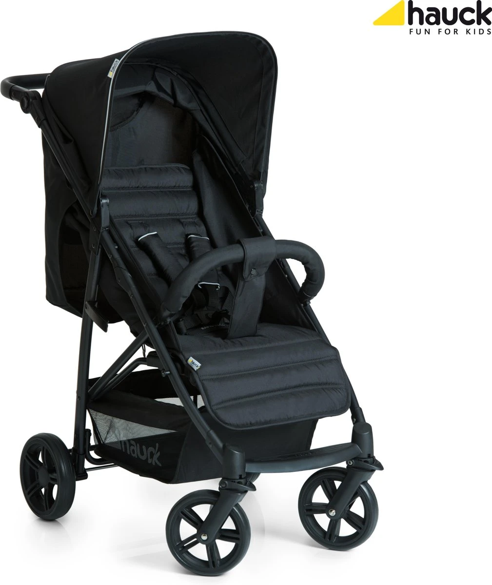 Hauck Rapid 4 Kinderwagen - Zwart Zilver 11 Hauck Rapid 4 Kinderwagen - Zwart Zilver - Afbeelding 9