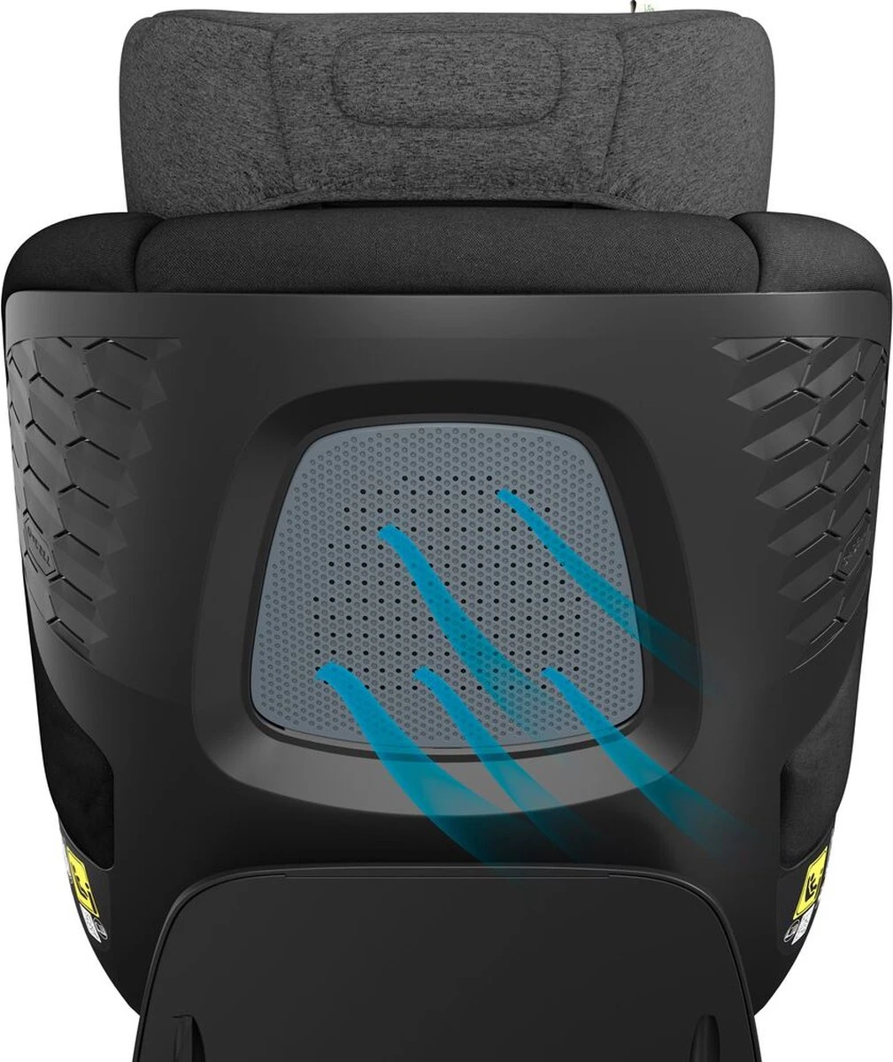 Maxi-Cosi Mica Pro Eco I-Size Autostoeltje - 360° Draaibaar - Gerecyclede Stoffen - Authentic Black - Vanaf De Geboorte Tot Ca. 4 Jaar 4 Maxi-Cosi Mica Pro Eco I-Size Autostoeltje - 360° Draaibaar - Gerecyclede Stoffen - Authentic Black - Vanaf De Geboorte Tot Ca. 4 Jaar - Afbeelding 2