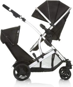 BERKATMARKT - Hauck Duett 2 Dubbele Kinderwagens Voor Baby's En Kinderen, Omkeerbare Zitting, In Hoogte Verstelbaar, Zonwering, Regenbescherming, Opvouwbaar, Tot 36 Kg, Zwarte Woud -Babyproducten 1011x1200 3