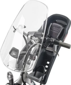 Polisport Bilby - Fietsstoeltje Voor + Windscherm - Zwart -Babyproducten 1012x1200 3