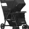 Joovy Caboose Too Ultralight Dubbele Buggy - Zwart - Duo Buggy - Lichtgewicht -Babyproducten 1014x1200 2