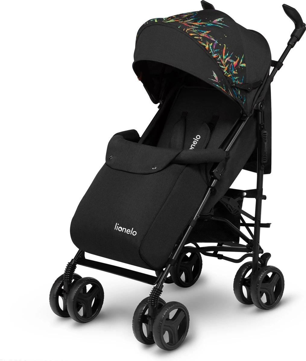 Lionelo Irma - Buggy - Wandelwagen- Lichte 7kg - Tot 15 Kg - Geveerde Wielen - 360° - Tot 5 Jaar - Opbergmand - Verstelbare Handgreep - Snel Inklapsysteem - Compact Formaat 6 Lionelo Irma - Buggy - Wandelwagen- Lichte 7kg - Tot 15 Kg - Geveerde Wielen - 360° - Tot 5 Jaar - Opbergmand - Verstelbare Handgreep - Snel Inklapsysteem - Compact Formaat - Afbeelding 4