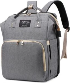 Buxibo 2-in-1 Luier- En Verzorgingstas - Inclusief Verschoon Matje - Baby Rug Tas Met Isoleervak - Diaper Backpack Bag - Reis Rugzak Inclusief Buggy En Kinderwagen Haken - Grote Capaciteit - -Babyproducten 1018x1200 11