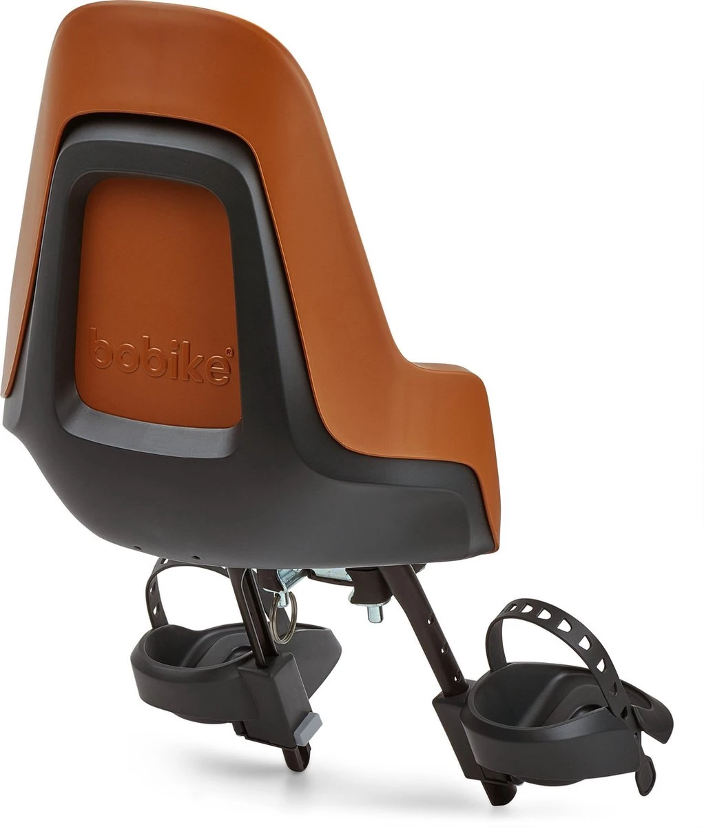Bobike One Mini Fietsstoeltje Voor - Choc Brown 4 Bobike One Mini Fietsstoeltje Voor - Choc Brown - Afbeelding 2