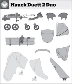 Hauck Duett 2 Duo Kinderwagen - Zwart 38 Hauck Duett 2 Duo Kinderwagen - Zwart -Babyproducten 1027x1200 5