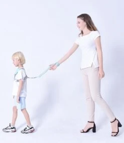 MijnNami 2 In 1 Harnas En Polstuigje – Kindertuigje En Polstuigje Met Slot – Mint -Babyproducten 1040x1200 8