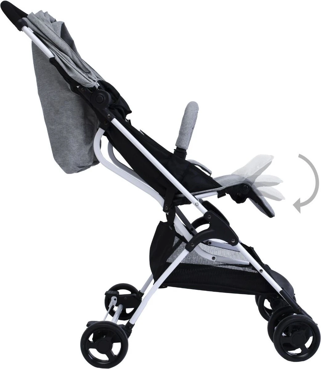 Buggy Kidsee Genius Grijs 4 Buggy Kidsee Genius Grijs - Afbeelding 2