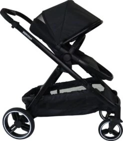 Deryan Evy Kinderwagen - Duo Kinderwagen - Uitbreidbaar - Inclusief Reiswieg - Zwart -Babyproducten 1043x1200 3