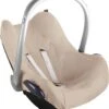 Ukje Maxi Cosi Hoes - Geschikt Voor Maxi Cosi Cabriofix Pebble Citi - Hoes - Autostoelhoes Groep 0 - Zomerhoes - Perfect Fit - Zand -Babyproducten 1050x1200