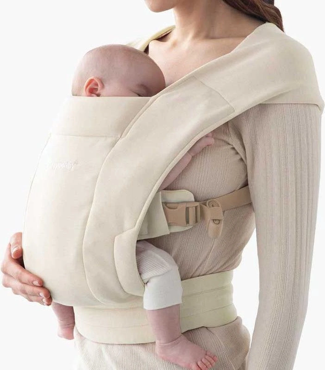 Ergobaby Embrace Babydraagzak - Cream - Ergonomisch Vanaf Geboorte 7 Ergobaby Embrace Babydraagzak - Cream - Ergonomisch Vanaf Geboorte - Afbeelding 5