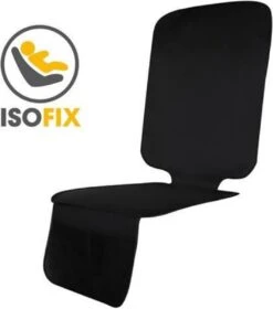 Merkloos Autostoelbeschermer Kinderstoel Maxi-cosi - Autostoelhoes - Autostoelbeschermer - Autostoel Beschermer - Zwart -Babyproducten 1060x1200