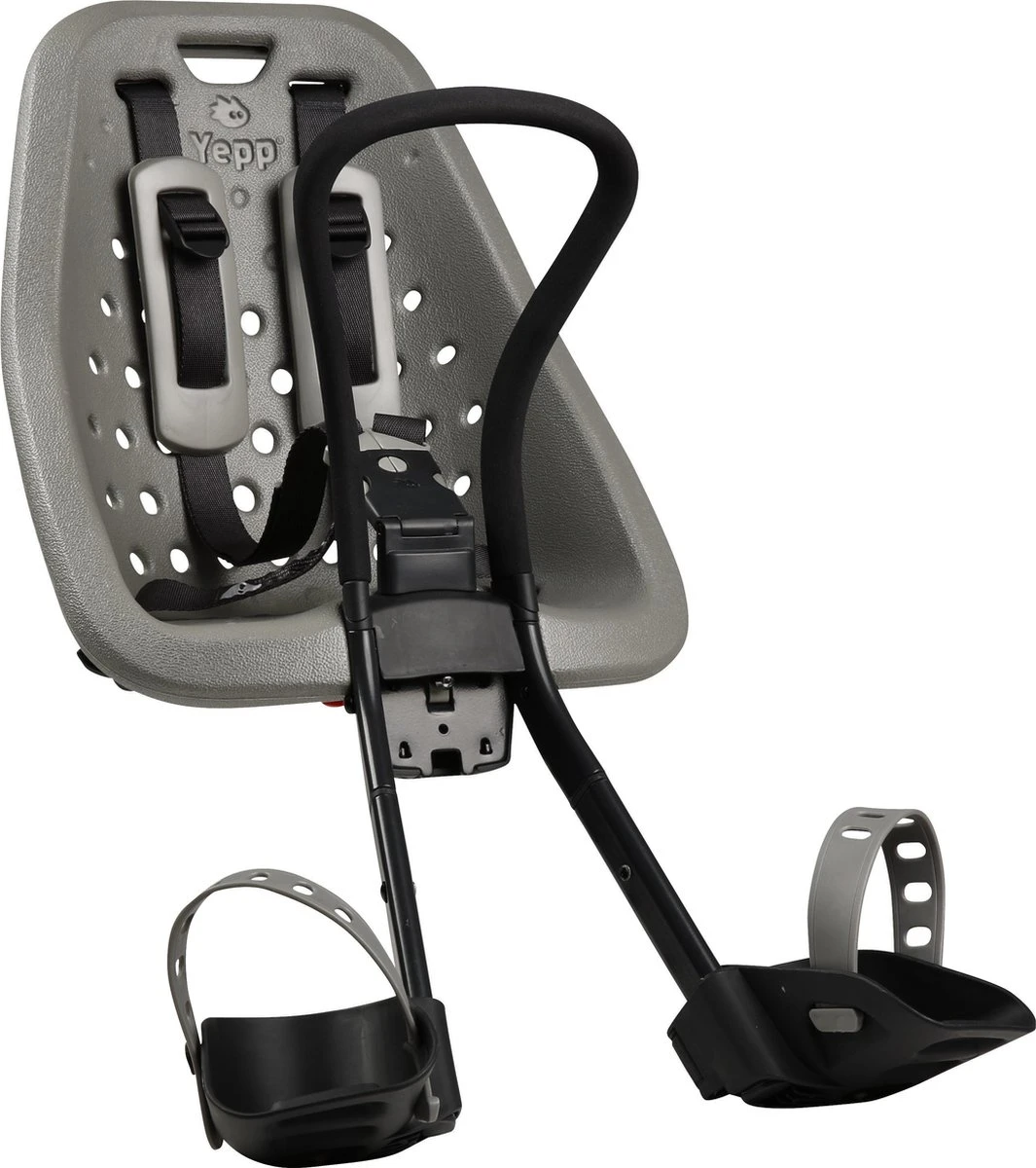 Gmg Yepp - Fietsstoeltje Mini - Zilver 14 Gmg Yepp - Fietsstoeltje Mini - Zilver - Afbeelding 12
