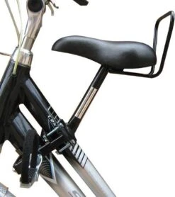 Zadel Op Stang Kinderzitje Model 3 Voor Oversized Damesfiets