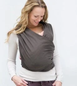 Babylonia - Tricot-Slen Organic - Draagdoek Baby - Silver Blue -Babyproducten 1069x1200 4