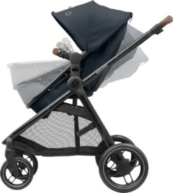Maxi-Cosi Zelia³ Kinderwagen - Essential Graphite (zwart Frame + Bruin Leer) -Babyproducten 1076x1200 3