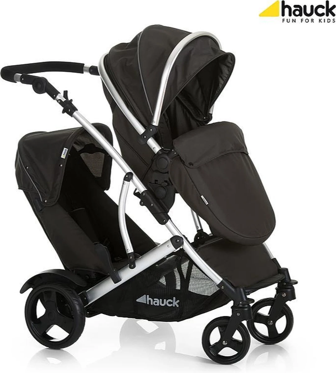 Hauck Duett 2 Duo Kinderwagen - Zwart 21 Hauck Duett 2 Duo Kinderwagen - Zwart - Afbeelding 19