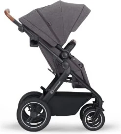 Kinderkraft B-Tour Ash Grey 3-in-1 Combi Kinderwagen Incl. Autostoel KSBTOU00DGR3000 -Babyproducten 1083x1200 1