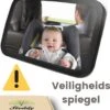 Baby Autospiegel - Universeel - Verstelbare Spiegel - Maxi Cosi Spiegel - Kind Auto Accessoires - Achterbank - Veiligheidsspiegel - Hoofdsteun - Autostoel -Babyproducten 1088x1200