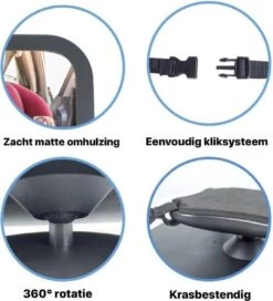 Baby Auto Spiegel Voor De Achterbank - Baby Spiegel Auto -Babyproducten 1090x1200 3
