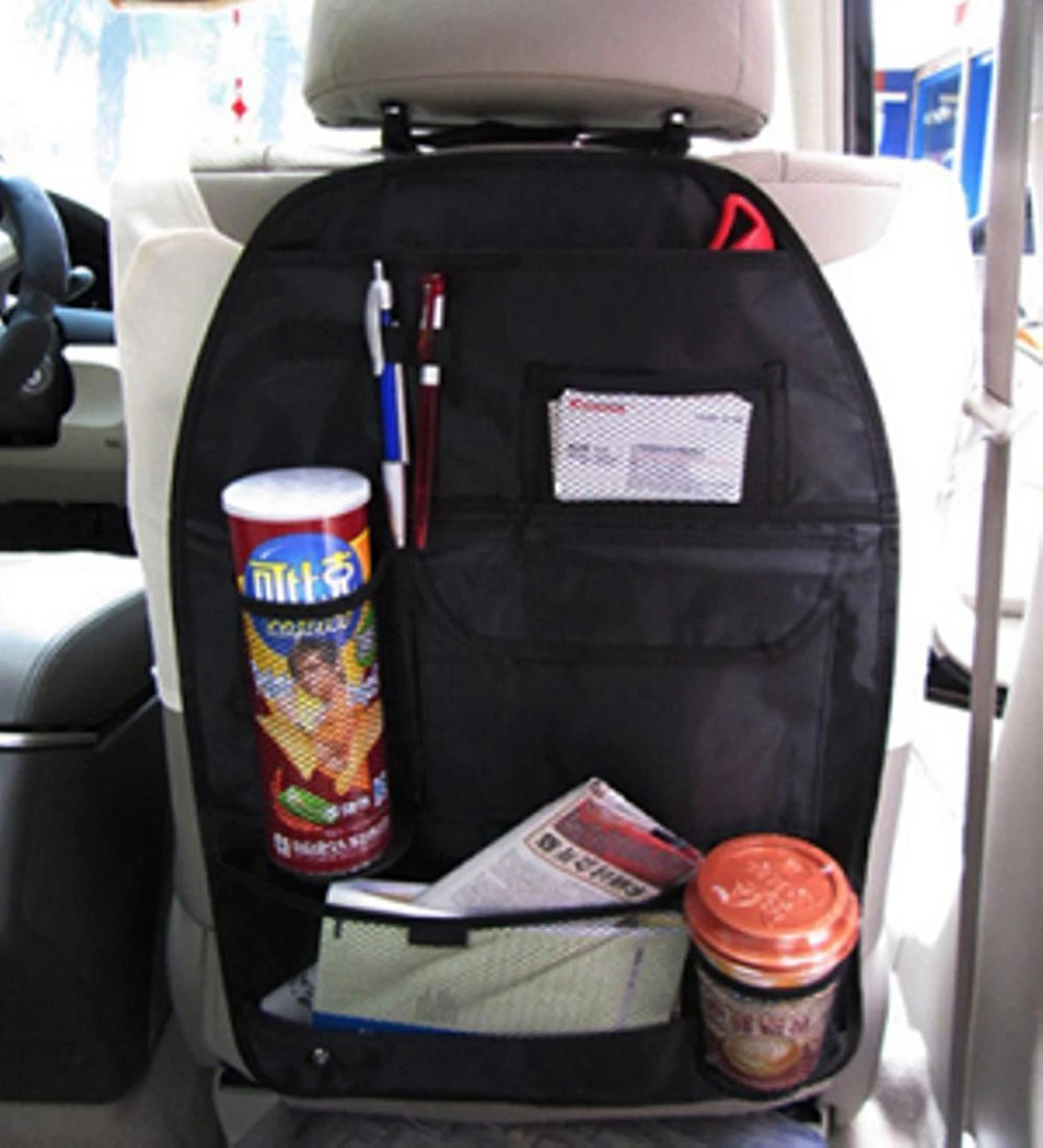 Merkloos Autostoel Organizer 6 Merkloos Autostoel Organizer - Afbeelding 4