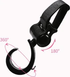 Kinderwagen Tassenhaak 2 Stuks - Boodschappenhaken - Tassenhanger - Babywagen Tassenhaak - Strollerhook - Buggy Haak - Bags Holder - Tassenclips - Rugzak Hanger - Verplaatsbare Hanger - Rolstoelhaak - Auto Hoofdsteun Haak -Babyproducten 1093x1200