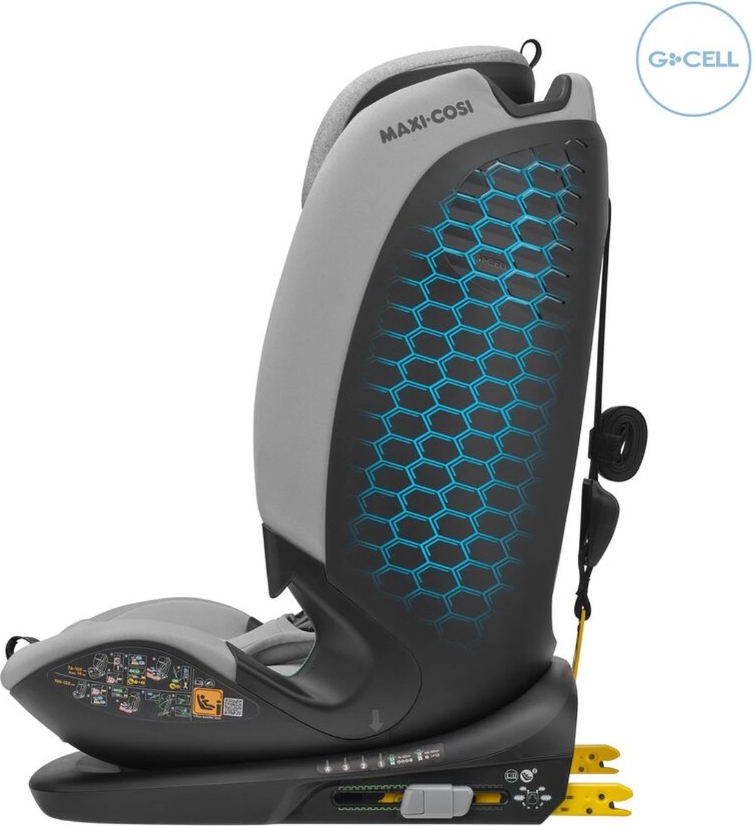 Maxi-Cosi Titan Plus I-Size Autostoeltje - Authentic Grey - Vanaf Ca. 15 Maanden Tot 12 Jaar 5 Maxi-Cosi Titan Plus I-Size Autostoeltje - Authentic Grey - Vanaf Ca. 15 Maanden Tot 12 Jaar - Afbeelding 3