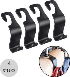 Merkloos Auto Kapstok - Opberghaak - Tashouder - Zwart - 4 Stuks 17 Merkloos Auto Kapstok - Opberghaak - Tashouder - Zwart - 4 Stuks -Babyproducten 1098x1200