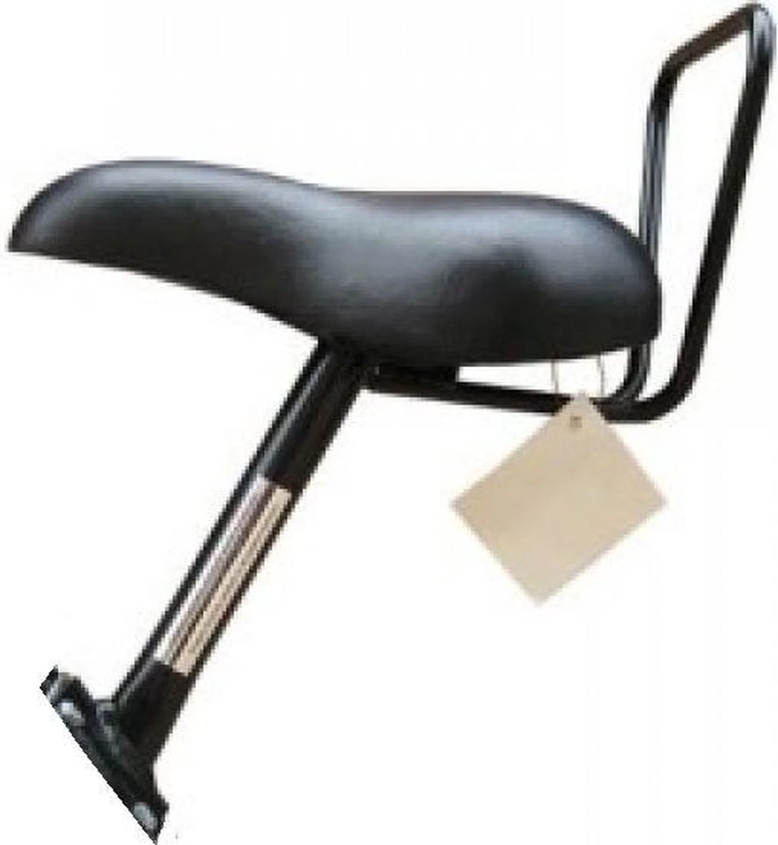 Zadel Op Stang Model 3 Kinderzitje Voor Damesfiets Met Dubbele Stang Met Dikke Onderbuis - Nooit Meer Zwaar Sturen 4 Zadel Op Stang Model 3 Kinderzitje Voor Damesfiets Met Dubbele Stang Met Dikke Onderbuis - Nooit Meer Zwaar Sturen - Afbeelding 2