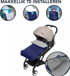 Achaté Voetenzak - Voor Kinderwagen Of Stoeltje – Baby Slaapzak - Autostoel - Donkerblauw 17 Achaté Voetenzak - Voor Kinderwagen Of Stoeltje – Baby Slaapzak - Autostoel - Donkerblauw -Babyproducten 1104x1200 5