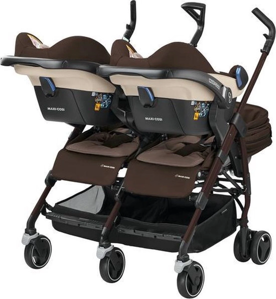 Maxi-Cosi Dana For2 - Duo Kinderwagen - Earth Brown 8 Maxi-Cosi Dana For2 - Duo Kinderwagen - Earth Brown - Afbeelding 6