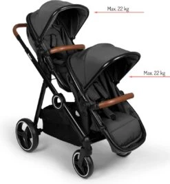 Baninni Duo Kinderwagen Luiz Grijs 28 Baninni Duo Kinderwagen Luiz Grijs -Babyproducten 1111x1200