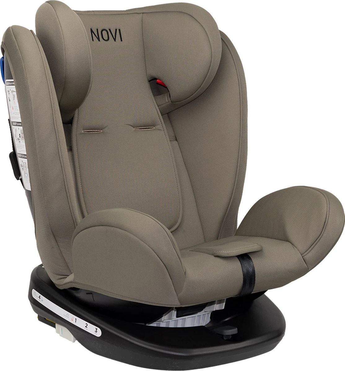 Autostoel Novi Baby® Goliath Premium 0-1-2-3 Isofix Rotation Dark Taupe 4 Autostoel Novi Baby® Goliath Premium 0-1-2-3 Isofix Rotation Dark Taupe - Afbeelding 2