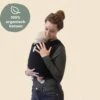 Cuddie Baby Draagdoek - Premium Organic Baby Draagdoek Gemaakt Van Bio Katoen - Newborns Tot 15 Kg - Baby Cadeau - Met Wenskaart - Zwart -Babyproducten 1118x1200 3