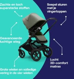 Bugaboo - 3-in-1 Kinderwagen Fox 3 - Black/Forest Green 30 Bugaboo - 3-in-1 Kinderwagen Fox 3 - Black/Forest Green -Babyproducten 1123x1200 3