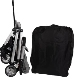 Ding Vivo Wandelwagen - Grijs/Zilver - Inklapbare Buggy - Inclusief Boodschappenmandje En Zonnekap -Babyproducten 1144x1200 1