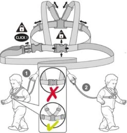 Looptuigje Voor Kinderen - Kindertuigje Met Looplijn - Tuigje Kind - Blauw -Babyproducten 1146x1200 14