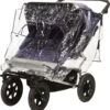Playshoes - Regenhoes Voor Duo-buggy - Transparant - Maat Onesize