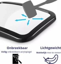 Nelbar Autospiegel Baby Verstelbaar – Achteruitkijkspiegel – Drempelproef – Baby Spiegel Auto Achterbank – Achteruitkijk Spiegel – 360 Graden Verstelbaar – XL Formaat 16 Nelbar Autospiegel Baby Verstelbaar – Achteruitkijkspiegel – Drempelproef – Baby Spiegel Auto Achterbank – Achteruitkijk Spiegel – 360 Graden Verstelbaar – XL Formaat -Babyproducten 1148x1200 1