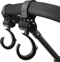 Kinderwagen Tassenhaak 2 Stuks - Boodschappenhaken - Tassenhanger - Babywagen Tassenhaak - Strollerhook - Buggy Haak - Bags Holder - Tassenclips - Rugzak Hanger - Verplaatsbare Hanger - Rolstoelhaak - Auto Hoofdsteun Haak -Babyproducten 1154x1200 4