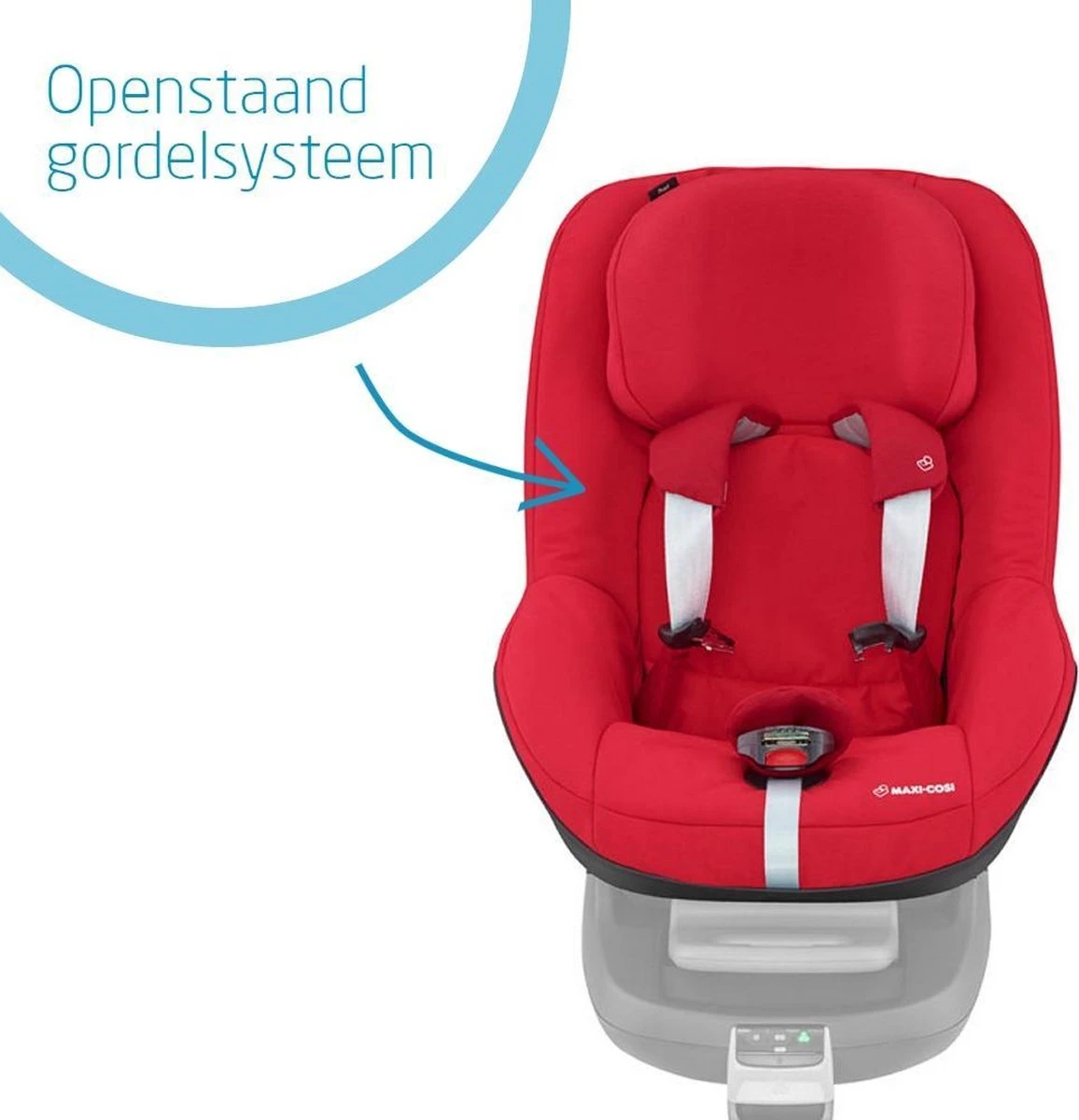 Maxi-Cosi Pearl Autostoeltje - Vivid Red 5 Maxi-Cosi Pearl Autostoeltje - Vivid Red - Afbeelding 3