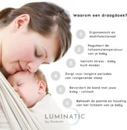 Baby Draagdoek - Babywrap - Baby Carrier - Babydrager - Buikdrager Baby – Baby Draagzak - Baby Sling | Luminatic® | Ergonomisch | Met Tasje | Zwart 12 Baby Draagdoek - Babywrap - Baby Carrier - Babydrager - Buikdrager Baby – Baby Draagzak - Baby Sling | Luminatic® | Ergonomisch | Met Tasje | Zwart -Babyproducten 1170x1200 6