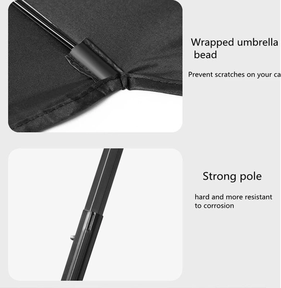 TDR - Zonnescherm / Autoparaplu - Binnenkant Voorruit Auto - Opvouwbaar - Hitte En UV Bescherming - 122 X 65 Cm 16 TDR - Zonnescherm / Autoparaplu - Binnenkant Voorruit Auto - Opvouwbaar - Hitte En UV Bescherming - 122 X 65 Cm - Afbeelding 14