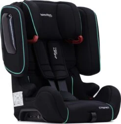Hamilton By Yoop Cabrio Premium Opvouwbare Autostoel – Veilig, Comfortabel En Lichtgewicht Autozitje – Groep I, II, III Autostoeltje Voor 9 Maanden Tot 12 Jaar – Neon Blauw – ISOFIX Kliksysteem - 1e Opvouwbare Autostoel Ter Wereld - Zwart/Neon Blauw -Babyproducten 1174x1200 5