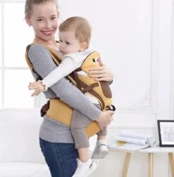 Baby Draagzak - Buik/Rug Babydrager Met Zacht Zitje (0-36 Maanden) - Bruine Beer -Babyproducten 1177x1200 2