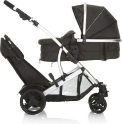BERKATMARKT - Hauck Duett 2 Dubbele Kinderwagens Voor Baby's En Kinderen, Omkeerbare Zitting, In Hoogte Verstelbaar, Zonwering, Regenbescherming, Opvouwbaar, Tot 36 Kg, Zwarte Woud -Babyproducten 1181x1200