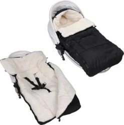 Monzana Kinderwagen Voetenzak Zwart | Teddy | Maxi-Cosi -Babyproducten 1185x1200 9