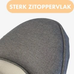 Deryan Pack Light Luxe Heupdrager - Ergonomische Draagzak + Opbergvakjes Grijs -Babyproducten 1187x1200 6