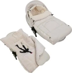 Monzana Kinderwagen Voetenzak Beige | Teddy | Maxi-Cosi | Met Opbergtas -Babyproducten 1190x1200 12